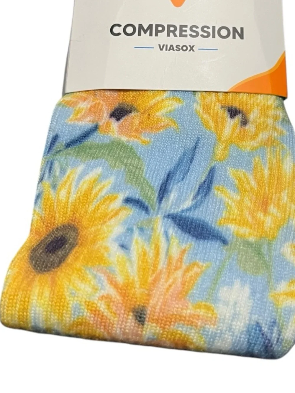 Viasox Women’s Sunny Days Knee-High Sock Sz M/L